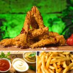 Криспи Пръчици с Гарнитура и Сос